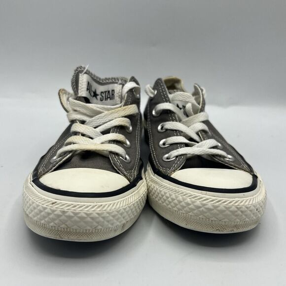 Vtg Converse Chuck Taylor All Star Womens Size 4 Casual Grey Canvas Sneakers - Picture 2 of 11